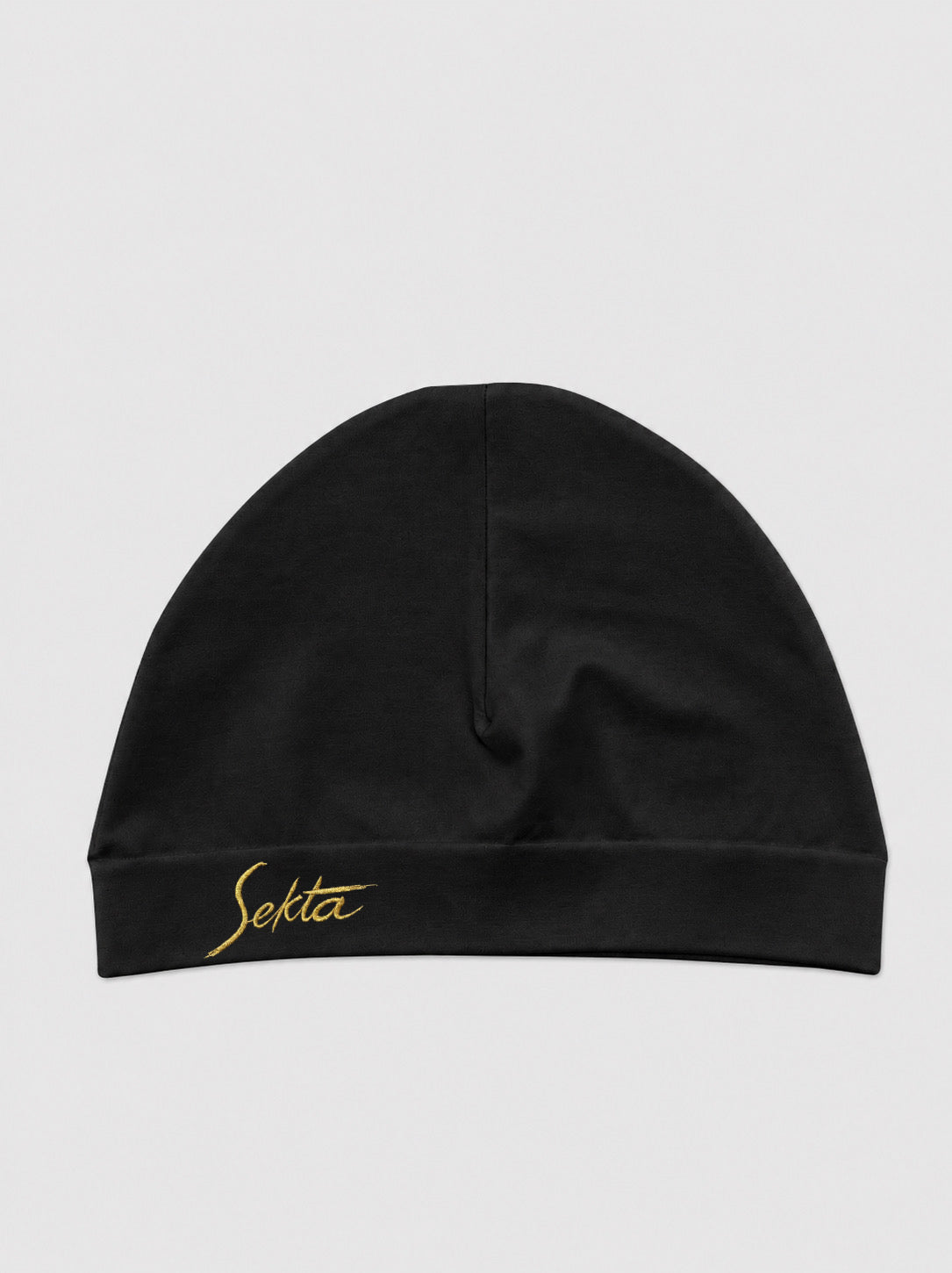 Black and Gold Skullcap